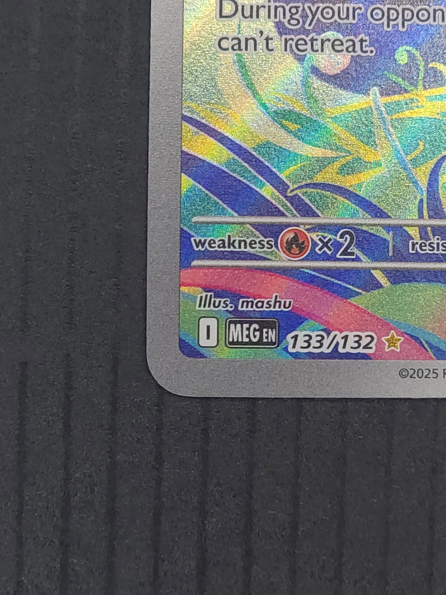 Bulbasaur 133/132 Mega Evolution Stamped Illustration Rare PokePursuitTCG