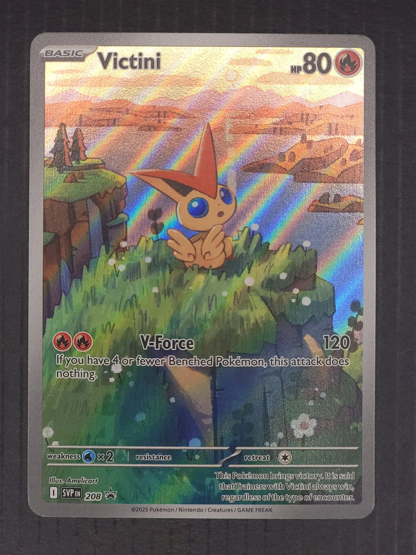 Victini 208 Scarlet & Violet Promo Illustration Rare PokePursuitTCG