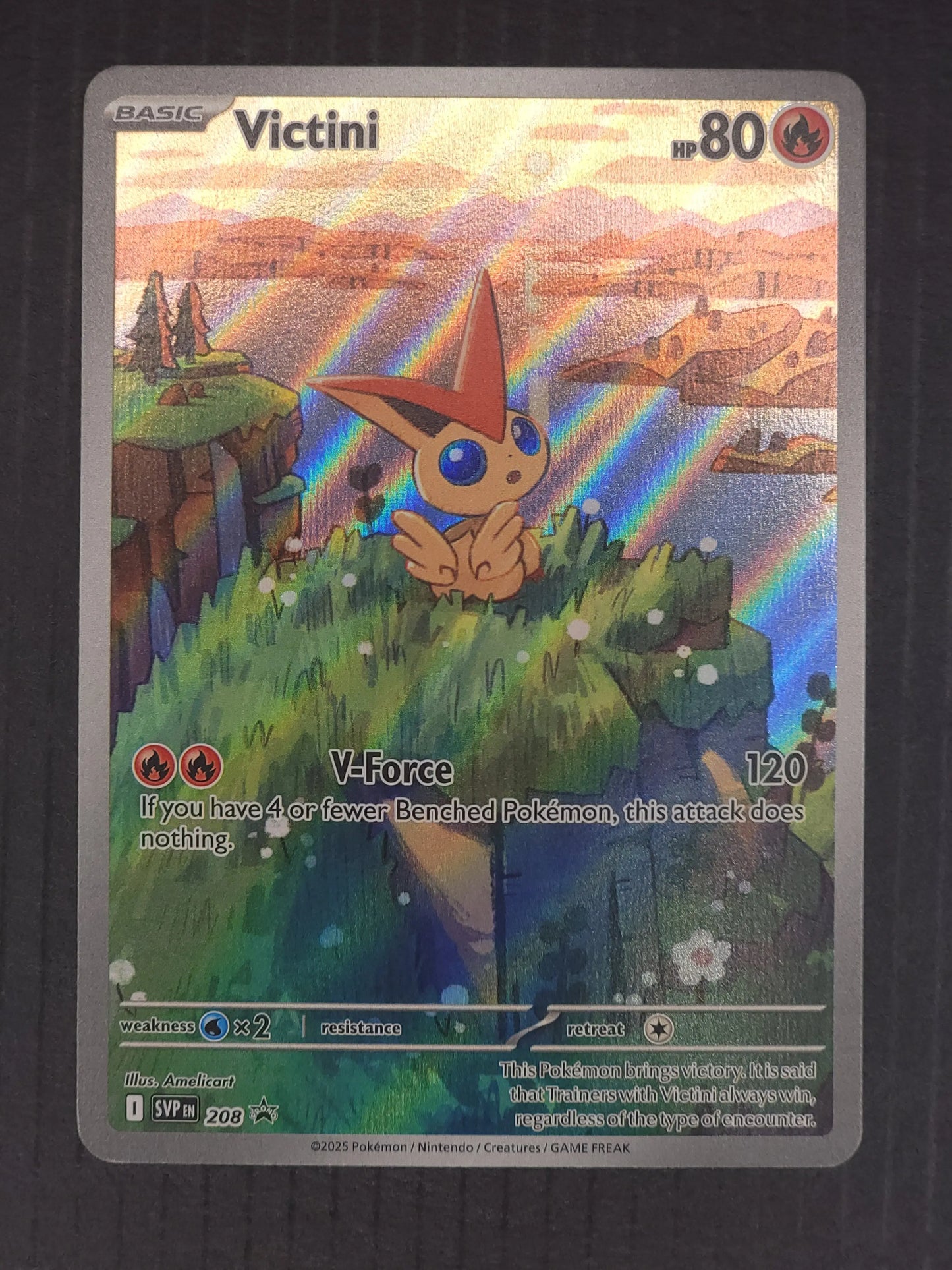 Victini 208 Scarlet & Violet Promo Illustration Rare PokePursuitTCG