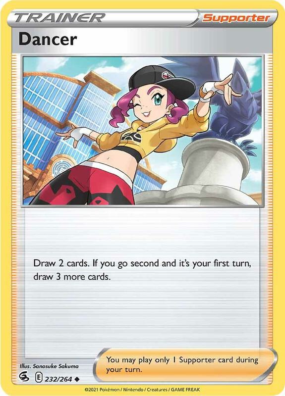 Dancer - Reverse Holofoil 232/264 Fusion Strike | Uncommon Trainer Card