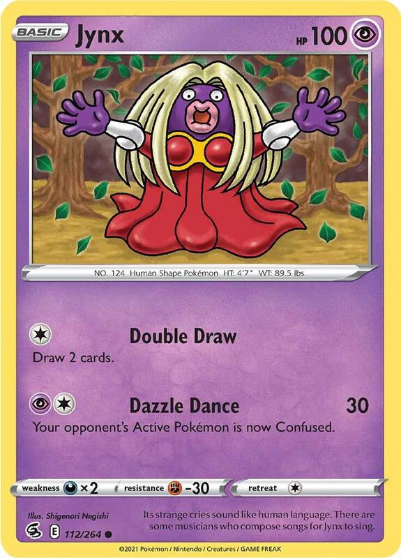Jynx - Normal 112/264 Fusion Strike | Common Pokemon Card