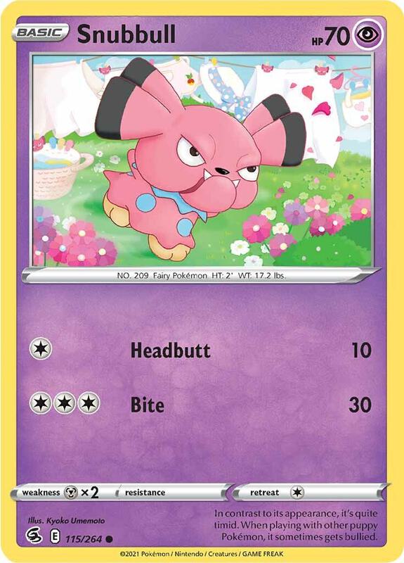 Snubbull - Normal 115/264 Fusion Strike | Common Pokemon Card