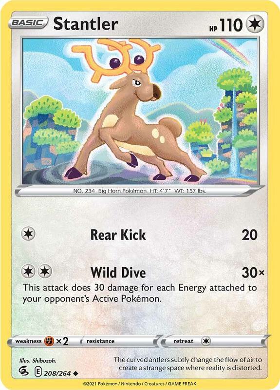 Stantler - Normal 208/264 Fusion Strike | Uncommon Pokemon Card
