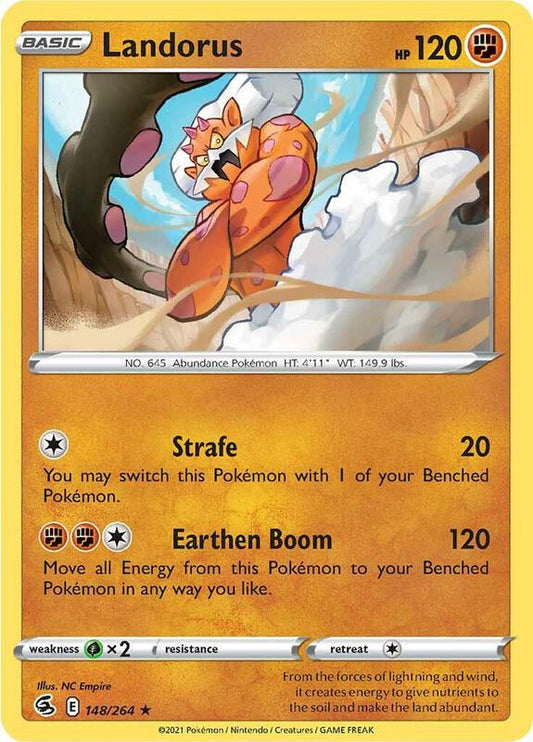 Landorus - Holofoil 148/264 Fusion Strike | Rare Pokemon Card