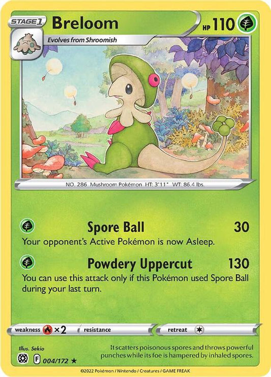 Breloom - Normal 004/172 Brilliant Stars | Rare Pokemon Card