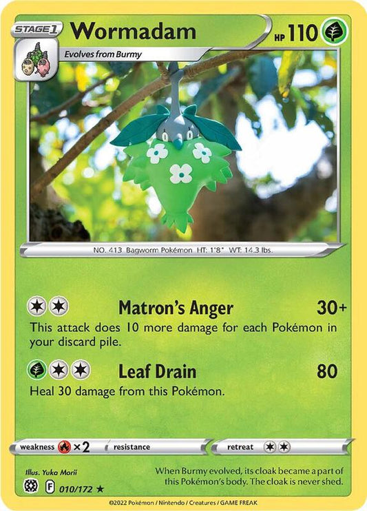 Wormadam (10) - Normal 010/172 Brilliant Stars | Rare Pokemon Card