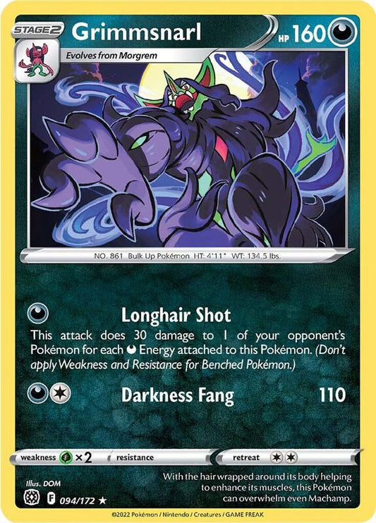 Grimmsnarl - Normal 094/172 Brilliant Stars | Rare Pokemon Card