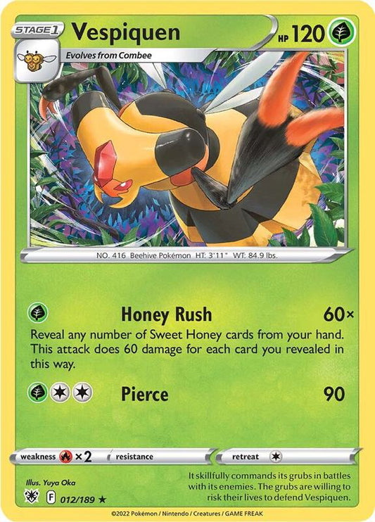 Vespiquen - Normal 012/189 Astral Radiance | Rare Pokemon Card
