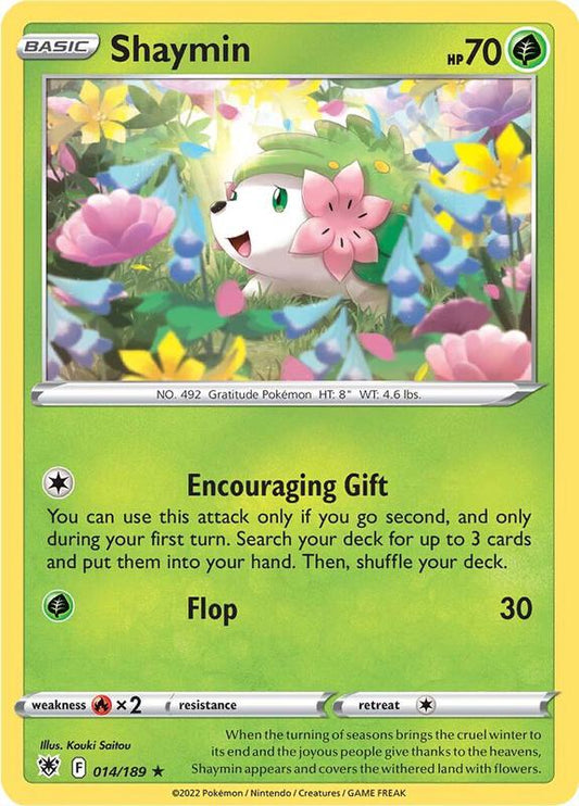 Shaymin - Normal 014/189 Astral Radiance | Rare Pokemon Card