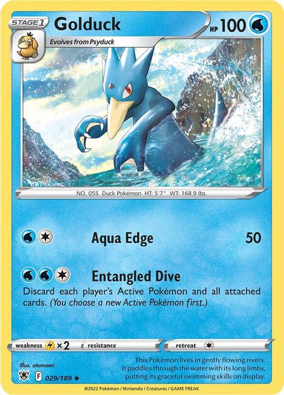 Golduck - Normal 029/189 Astral Radiance | Uncommon Pokemon Card