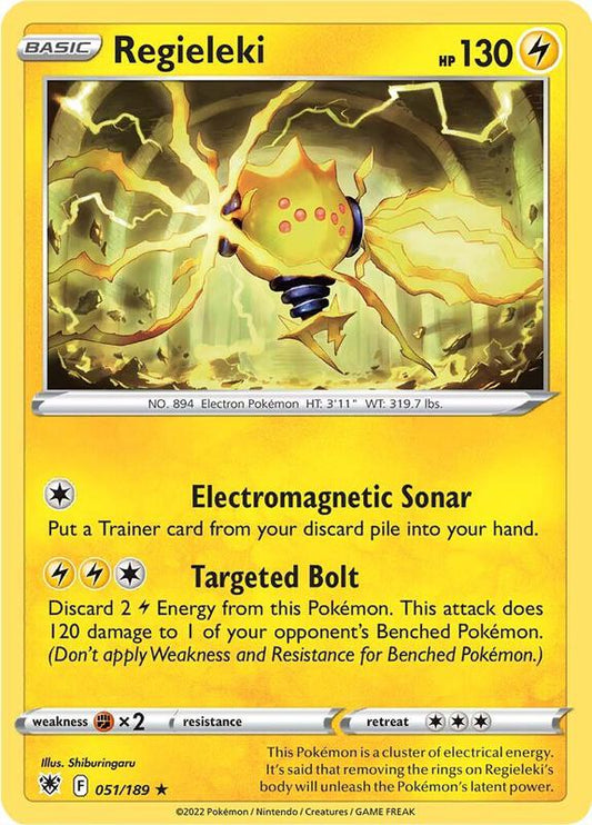Regieleki - Reverse Holofoil 051/189 Astral Radiance | Rare Pokemon Card