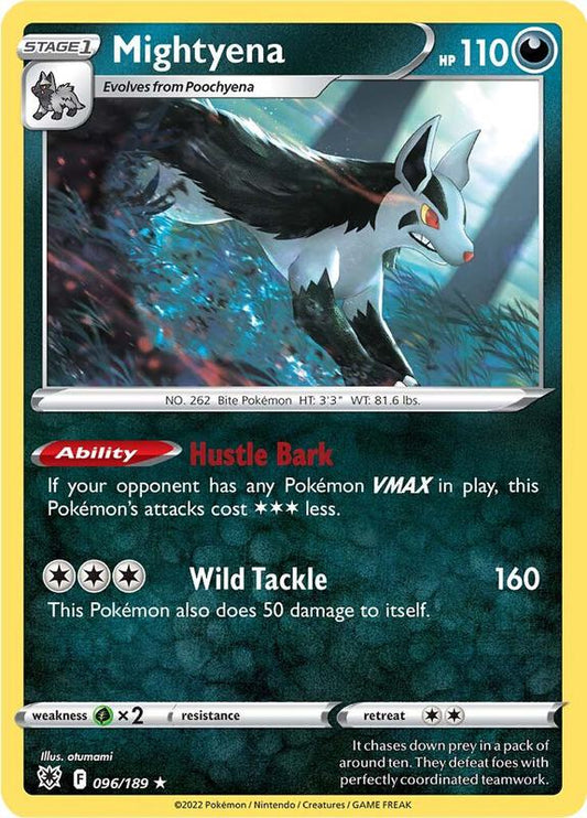 Mightyena - Normal 096/189 Astral Radiance | Rare Pokemon Card