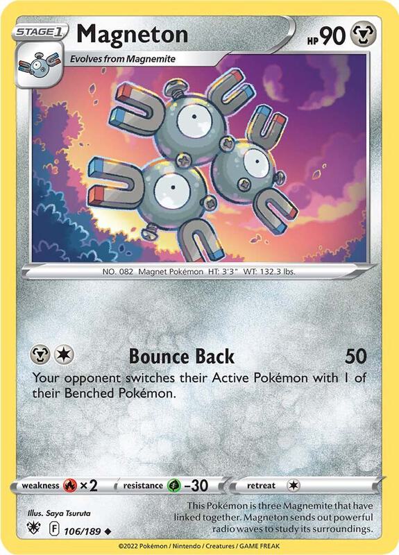 Magneton - Normal 106/189 Astral Radiance | Uncommon Pokemon Card