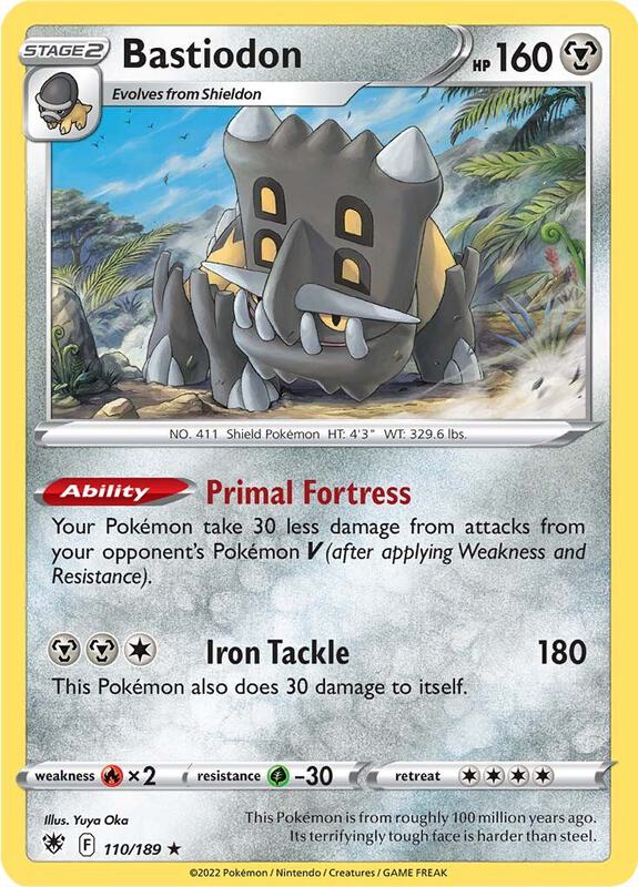 Bastiodon - Holofoil 110/189 Astral Radiance | Rare Pokemon Card