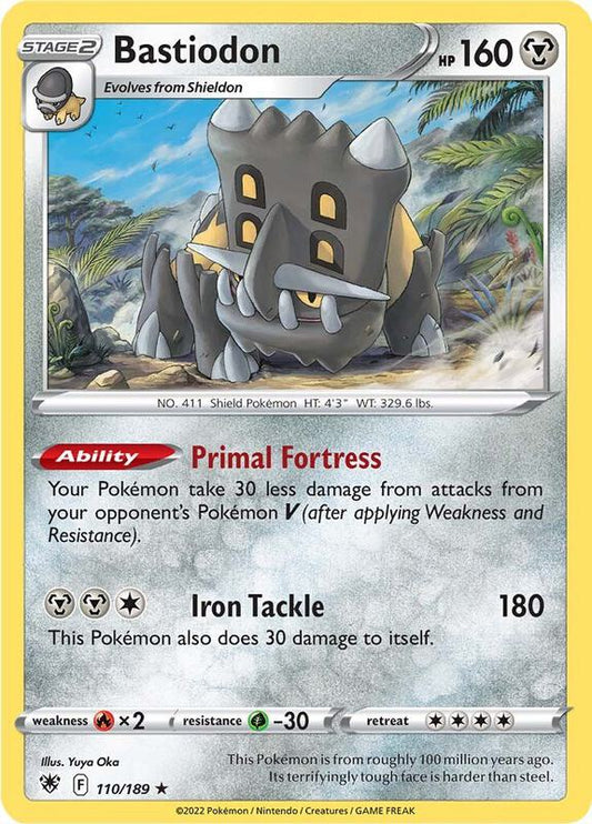 Bastiodon - Holofoil 110/189 Astral Radiance | Rare Pokemon Card