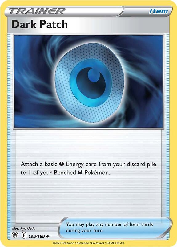 Dark Patch - Reverse Holofoil 139/189 Astral Radiance | Uncommon Trainer Card