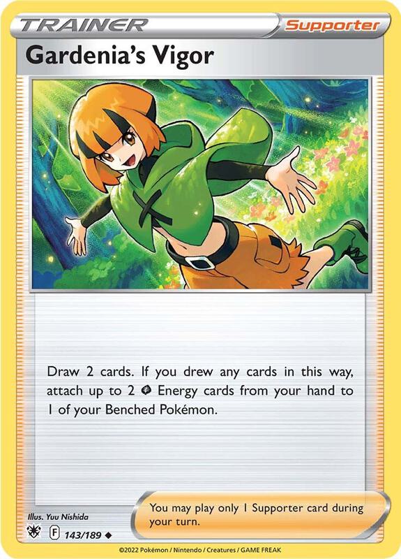 Gardenia's Vigor - Normal 143/189 Astral Radiance | Uncommon Trainer Card
