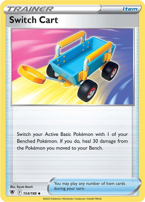 Switch Cart - Normal 154/189 Astral Radiance | Uncommon Trainer Card