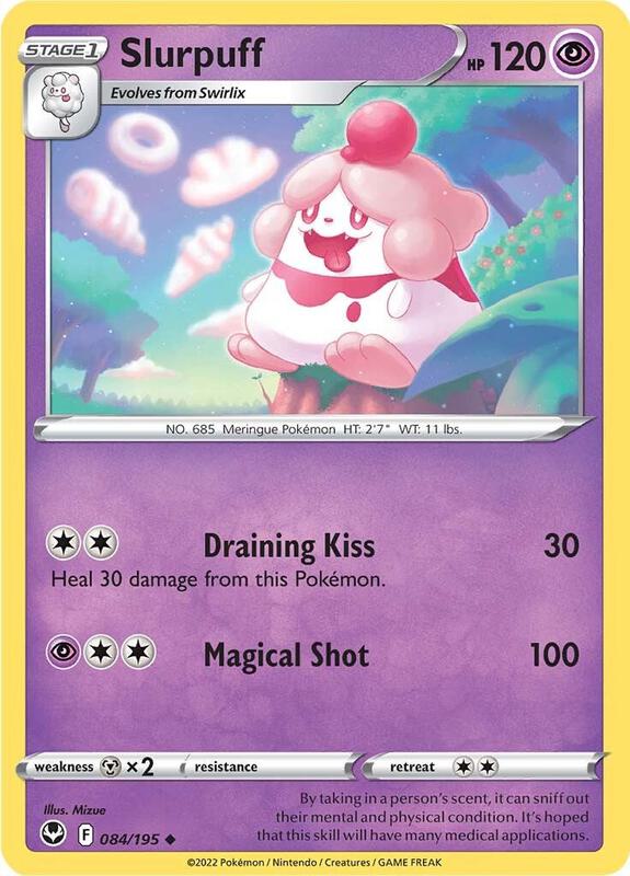 Slurpuff - Normal 084/195 Silver Tempest | Uncommon Pokemon Card