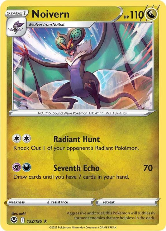 Noivern - Normal 133/195 Silver Tempest | Rare Pokemon Card