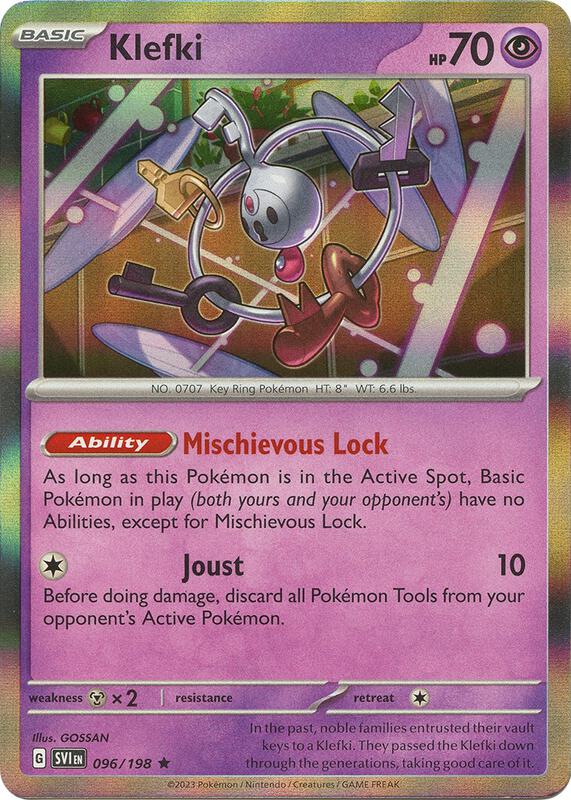 Klefki - Holofoil 096/198 Scarlet & Violet | Rare Pokemon Card