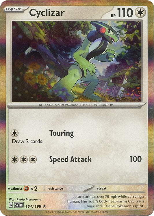 Cyclizar - 164/198 - Reverse Holofoil 164/198 Scarlet & Violet | Rare Pokemon Card