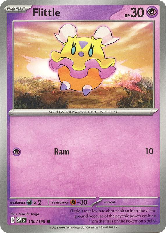 Flittle - 100/198 - Normal 100/198 Scarlet & Violet | Common Pokemon Card