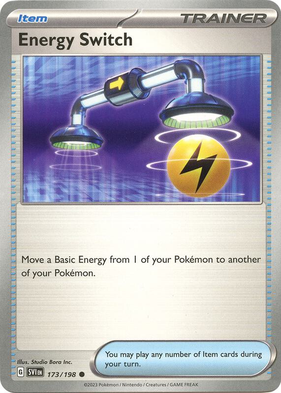 Energy Switch - Normal 173/198 Scarlet & Violet | Common Trainer Card