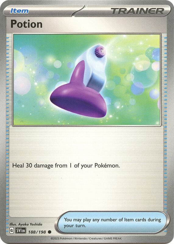 Potion - Reverse Holofoil 188/198 Scarlet & Violet | Common Trainer Card