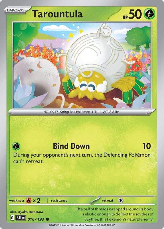 Tarountula - 016/193 - Normal 016/193 Paldea Evolved | Common Pokemon Card