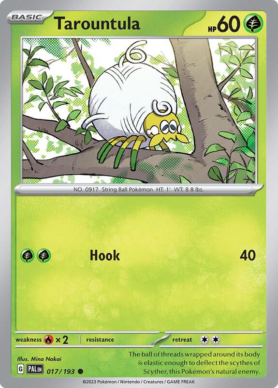 Tarountula - 017/193 - Reverse Holofoil 017/193 Paldea Evolved | Common Pokemon Card