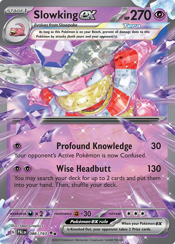 Slowking ex - 086/193 - Holofoil 086/193 Paldea Evolved | Double Rare Pokemon Card