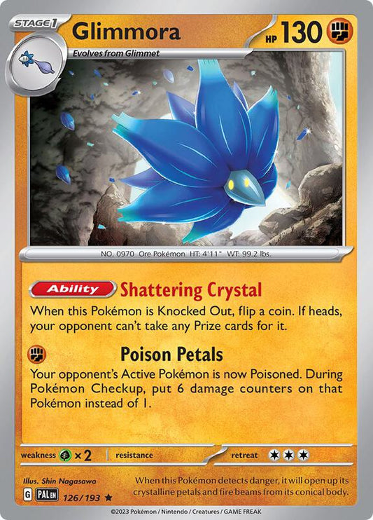 Glimmora - Holofoil 126/193 Paldea Evolved | Rare Pokemon Card