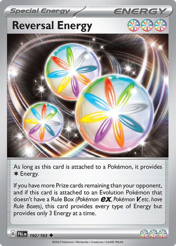Reversal Energy - Normal 192/193 Paldea Evolved | Uncommon Energy Card
