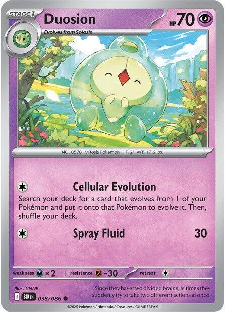 Duosion - Normal 038/086 Black Bolt | Common Pokemon Card