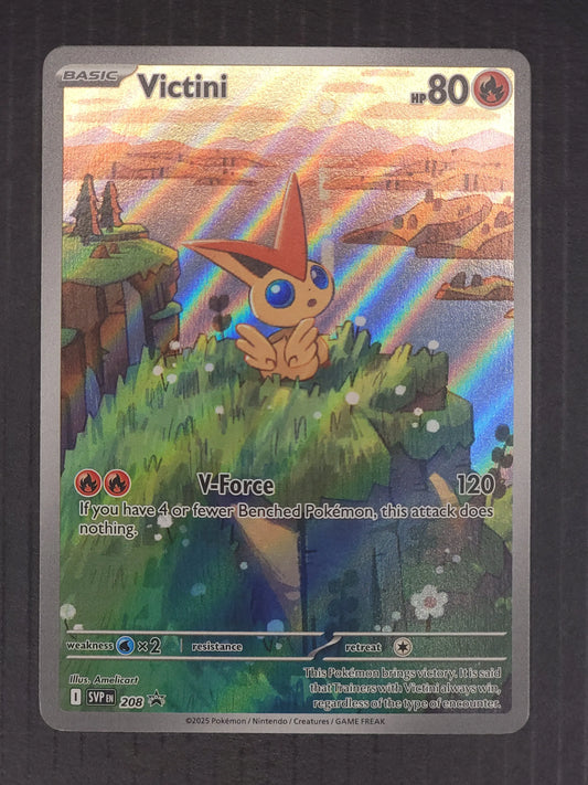 Victini 208 Scarlet & Violet Promo Illustration Rare PokePursuitTCG