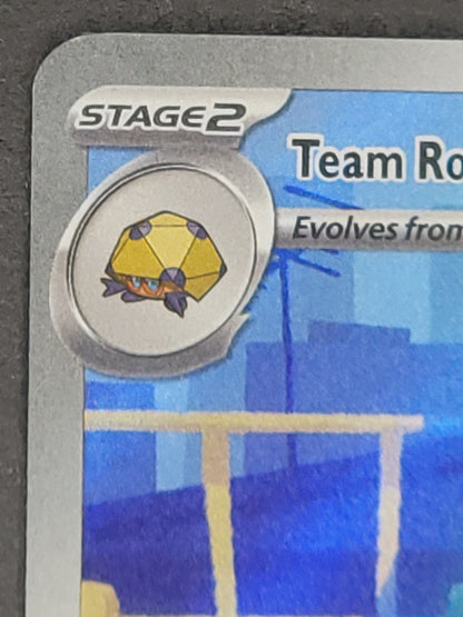 Team Rocket’s Orbeetle 198/182 Destined Rivals | Illustration Rare Pokemon Card