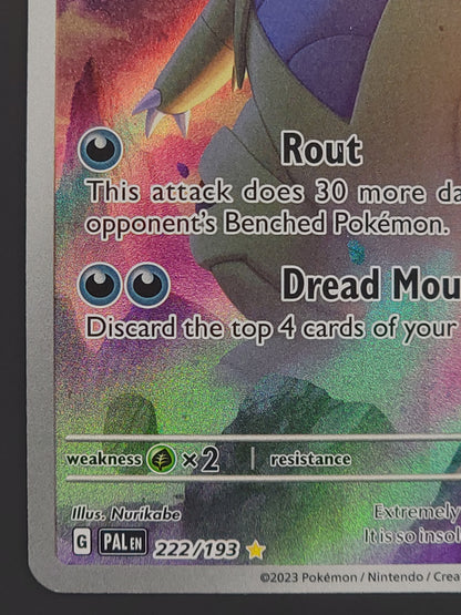 Tyranitar 222/193 Paldea Evolved | Illustration Rare Pokemon Card