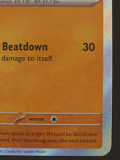 Mankey 169/091 Paldean Fates | Baby Shiny Rare Pokemon Card