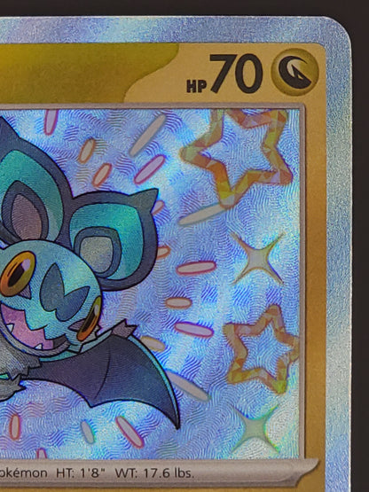 Noibat 194/091 Paldean Fates | Baby Shiny Rare Pokemon Card