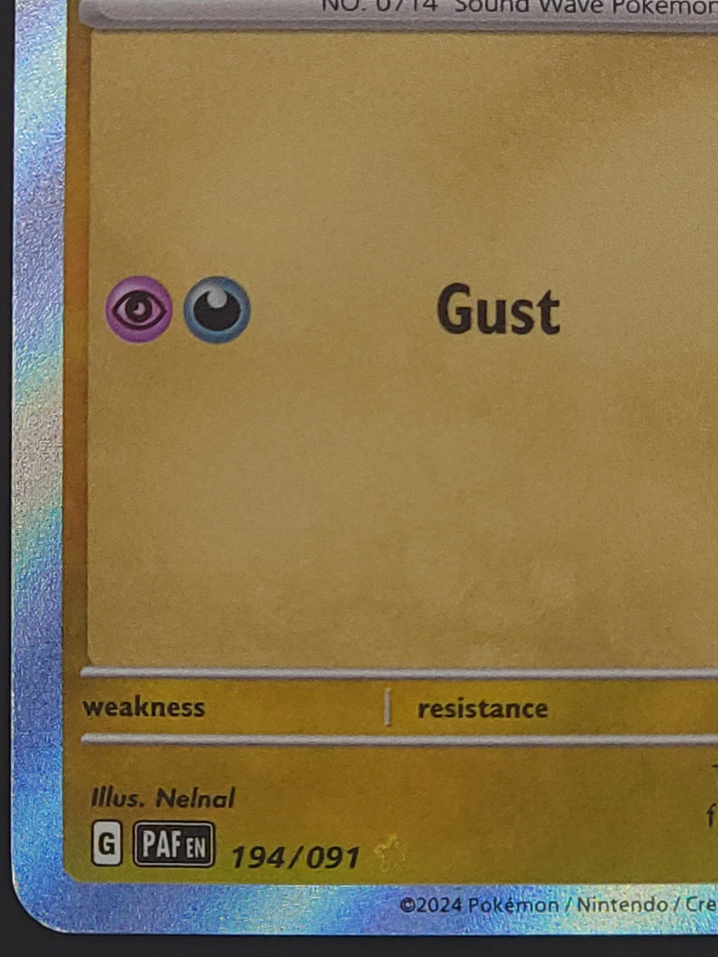 Noibat 194/091 Paldean Fates | Baby Shiny Rare Pokemon Card