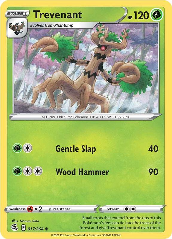 Trevenant - Reverse Holofoil 017/264 Fusion Strike | Uncommon Pokemon Card