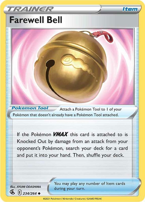 Farewell Bell - Normal 234/264 Fusion Strike | Uncommon Trainer Card