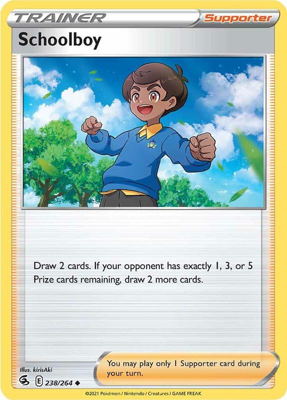 Schoolboy - Normal 238/264 Fusion Strike | Uncommon Trainer Card