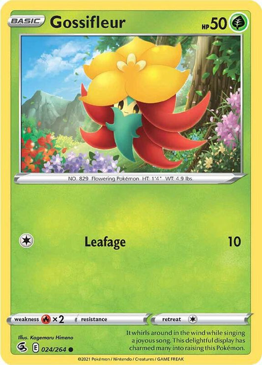 Gossifleur - Reverse Holofoil 024/264 Fusion Strike | Common Pokemon Card