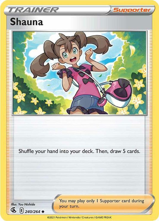Shauna - Reverse Holofoil 240/264 Fusion Strike | Uncommon Trainer Card