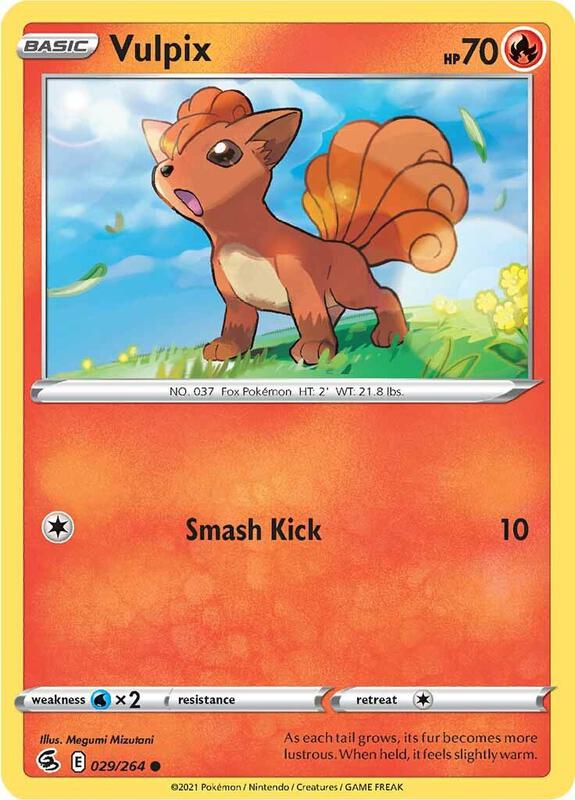 Vulpix (29) - Normal 029/264 Fusion Strike | Common Pokemon Card