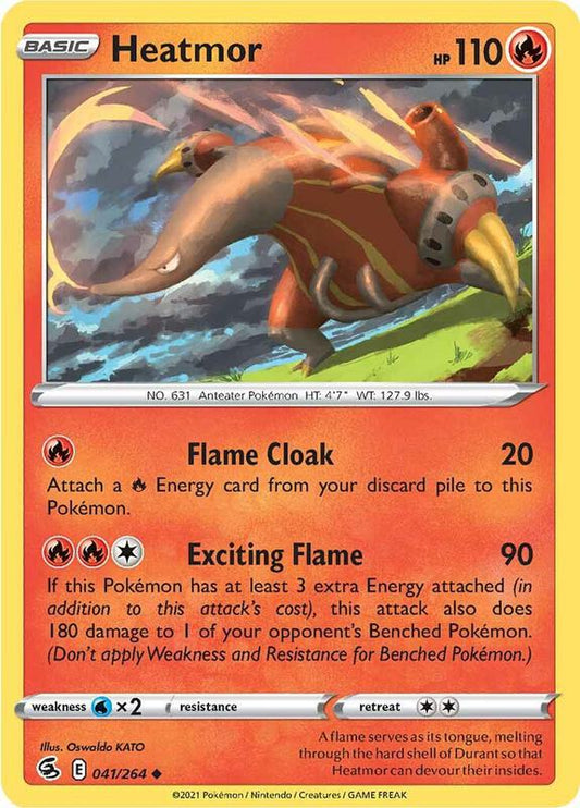 Heatmor - Normal 041/264 Fusion Strike | Uncommon Pokemon Card