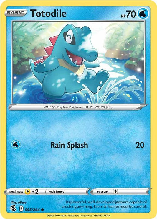 Totodile - Normal 055/264 Fusion Strike | Common Pokemon Card