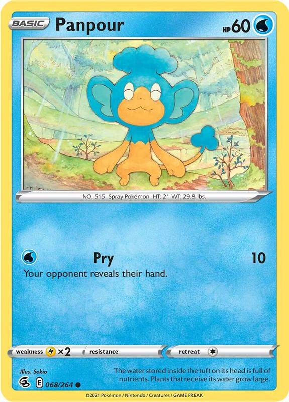 Panpour - Normal 068/264 Fusion Strike | Common Pokemon Card
